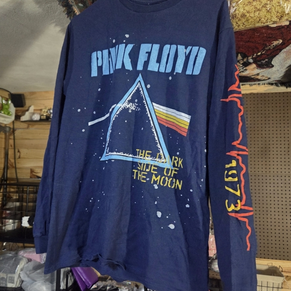 Pink Floyd Navy Blue Apparel